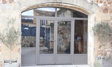 Les portes fen&ecirc;tres en ALU &agrave;&nbsp;Cozes